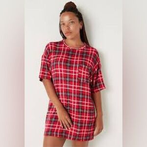 Victoria Secret Plaid Nighty nightgown size XS